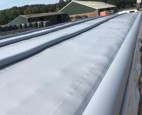 Kornet afdeksysteem - met (zout)waterslurven