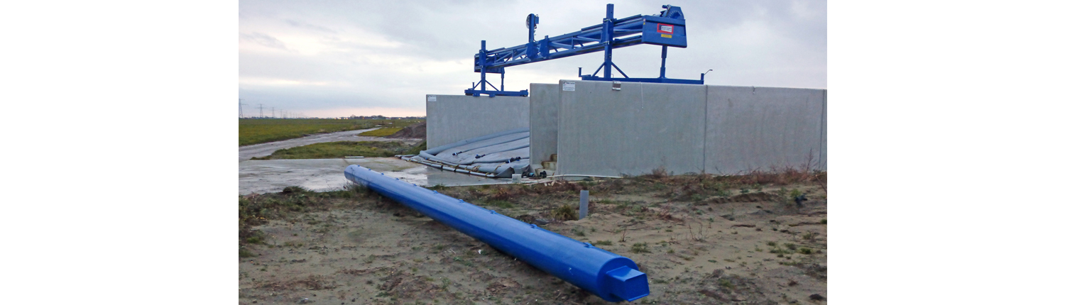 Kornet beton Verwisselbare rol voor sleufsilos