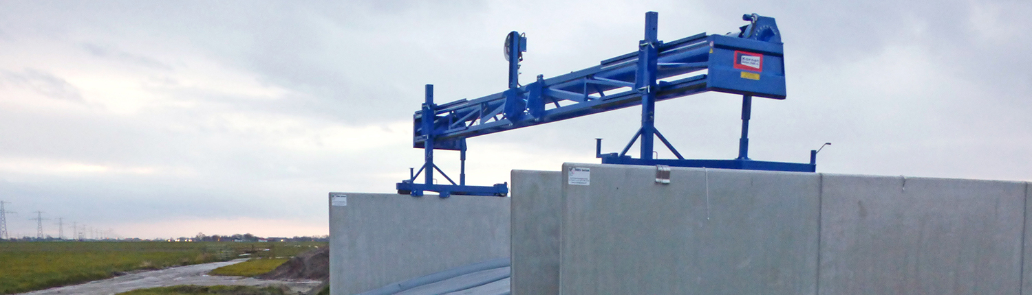 Afdeksysteem geplaatst op sleufsilo van Kornet