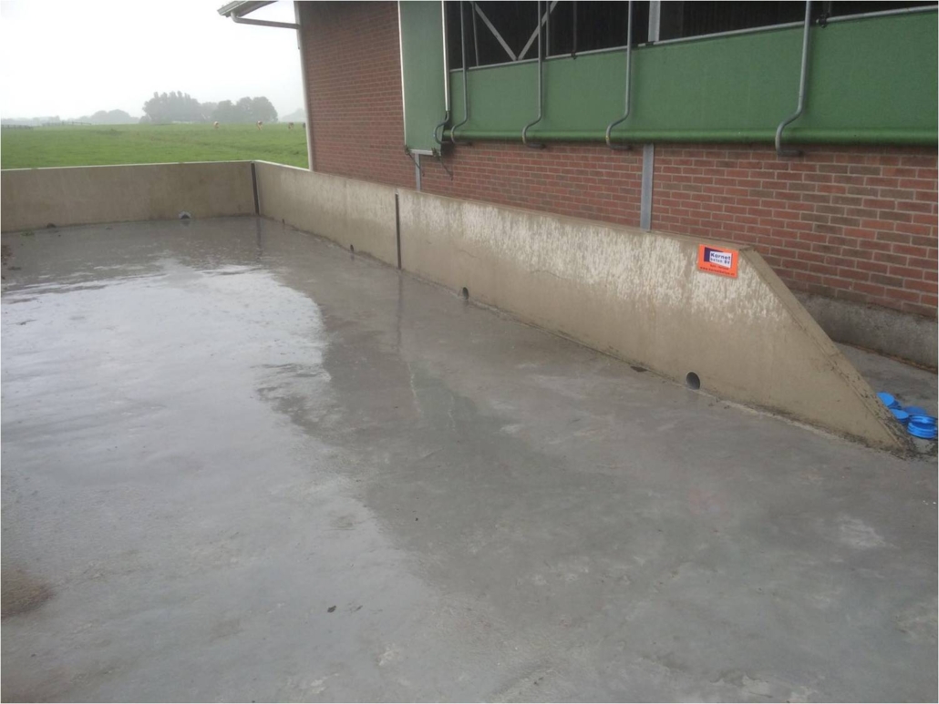 Sleufsilo met achterwand | Kornet Beton Sleufsilo met achterwand | Kornet Beton