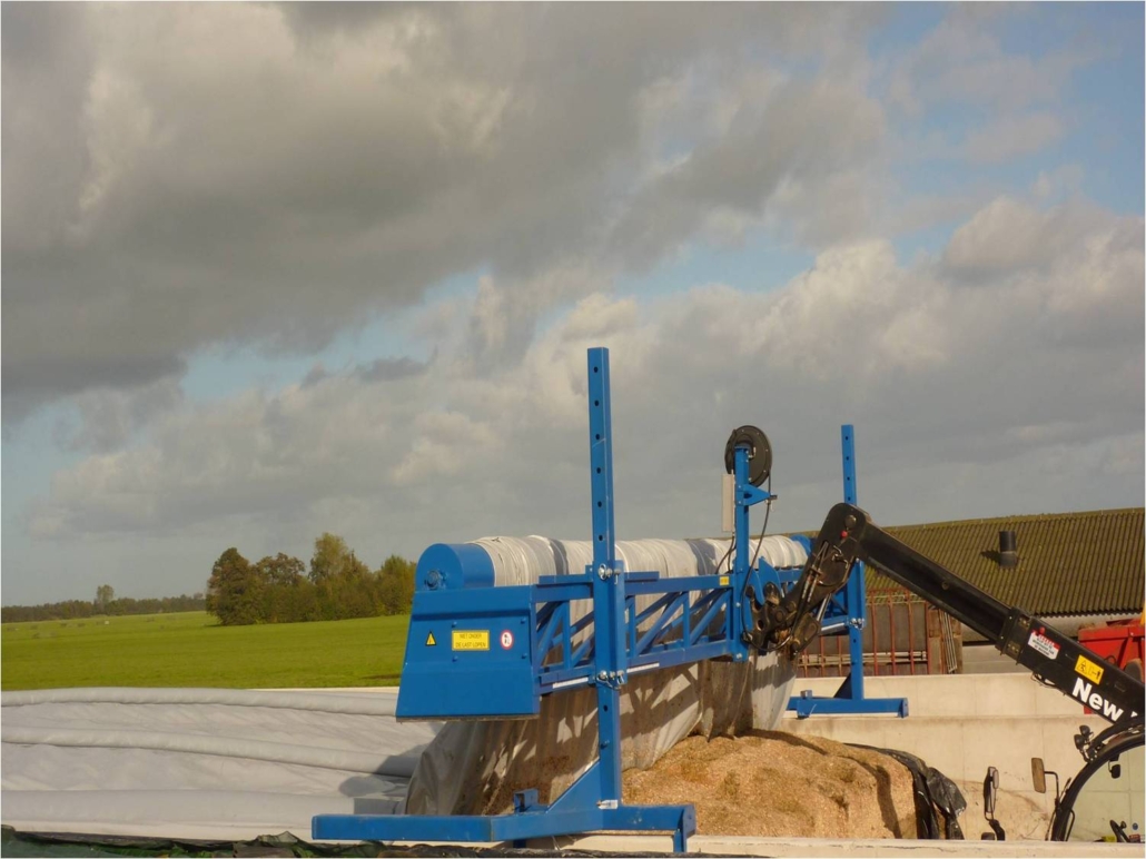 Afdeksysteem van Kornet bedienbaar met verreiker Afdeksysteem van Kornet bedienbaar met verreiker