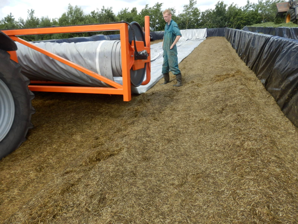 Oprolsysteem van Kornet bij inkuilen Oprolsysteem van Kornet bij inkuilen