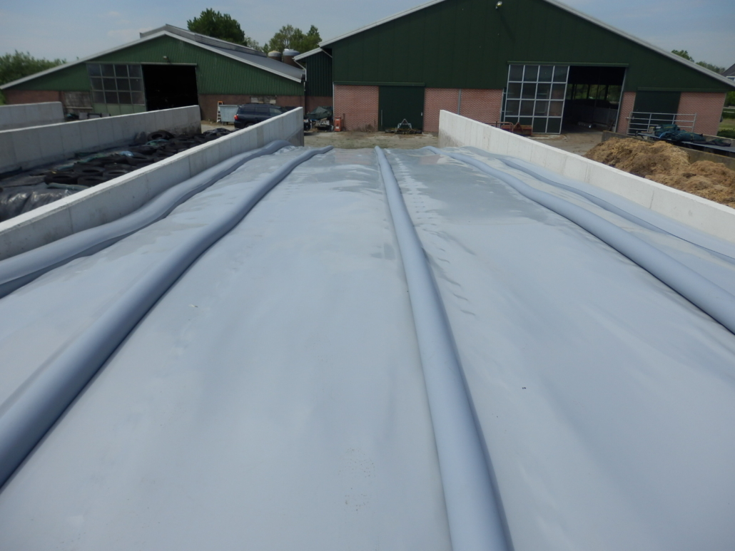 Afdekkleed van Kornet met waterslurven