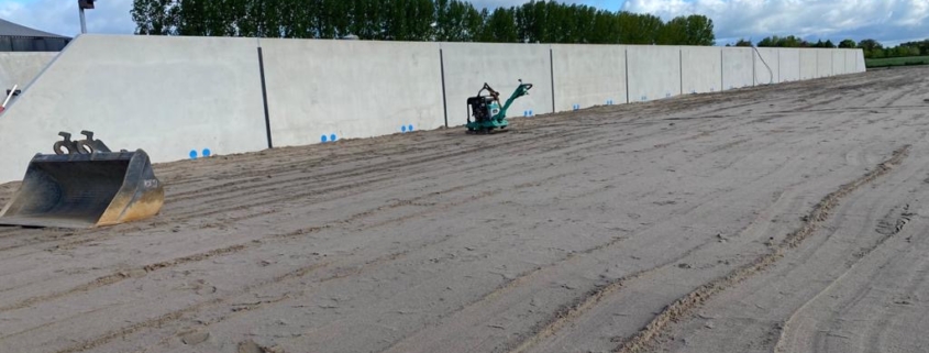 Sleufsilo - Uitkuilen van voor- en achterzijde