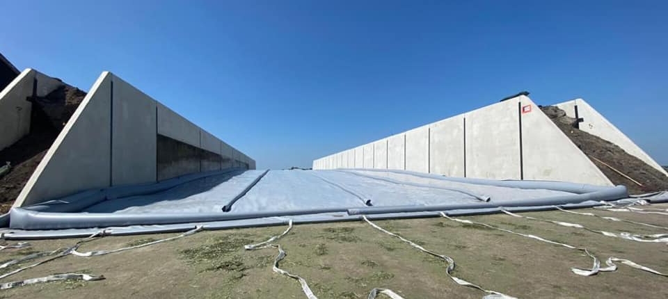 Kornet Beton Balk - sleufsilo verhoogd en verlengd
