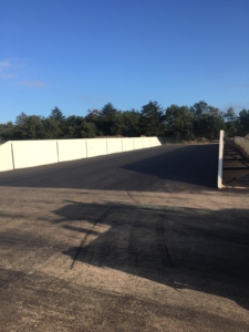 Kornet Beton maïs sleufsilo vlakke vloer