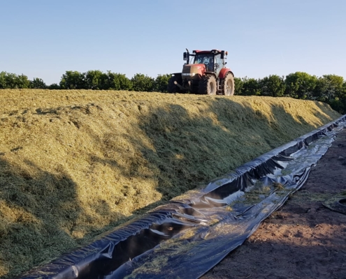 Kornet Beton Balk - 2. Kanten opzetten mbv shovelmachinist